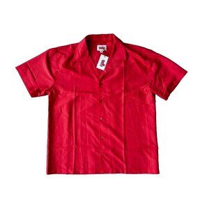 Solid & Striped The Cabana Button Shirt Coral ( L )